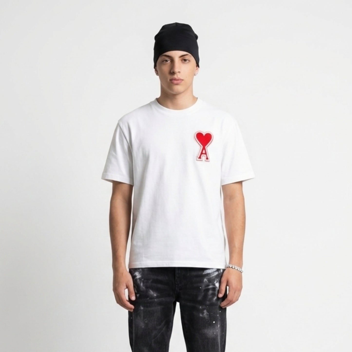 A - HEART TEE